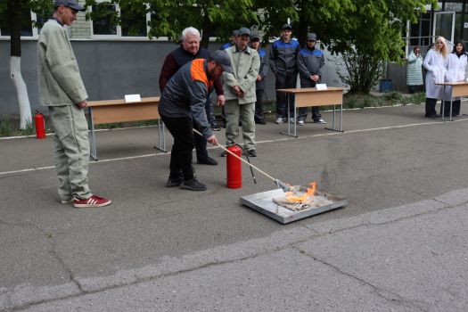 28 квітня у нашому закладі відбувся захід, присвячений Дню цивільного захисту.
