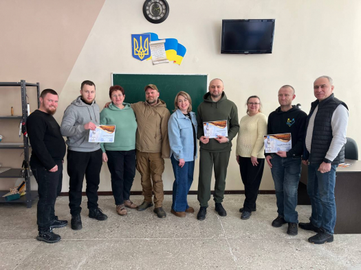 У Київському професійному коледжі &laquo;ЛІВОБЕРЕЖНИЙ&raquo; завершилось короткострокове професійне навчання з підготовки ветеранів за затребуваним будівельним напрямком.