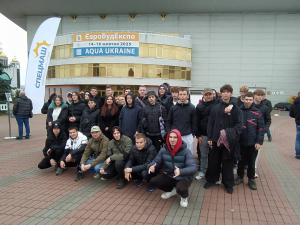 З метою глибокого занурення у світ будівельної галузі та ознайомлення з її інноваціями, для студентів КПК «ЛІВОБЕРЕЖНИЙ» було організовано  відвідування XIV Міжнародної спеціалізованої виставки «ЄвроБудЕкспо 2025».