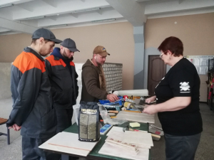 Стартував другий тиждень короткострокового навчального курсу за професією &laquo;Лицювальник-плиточник&raquo;, учасниками якого є ветерани війни.