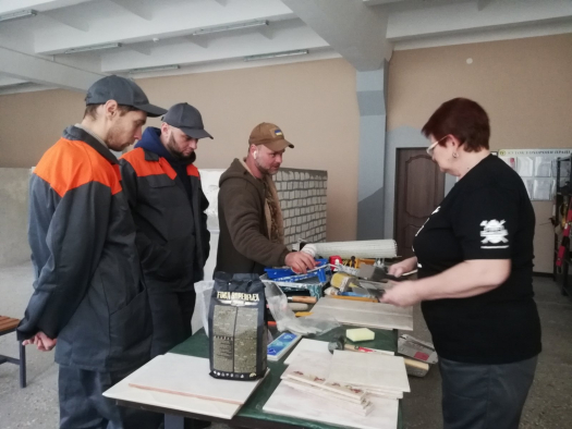 Стартував другий тиждень короткострокового навчального курсу за професією &laquo;Лицювальник-плиточник&raquo;, учасниками якого є ветерани війни.