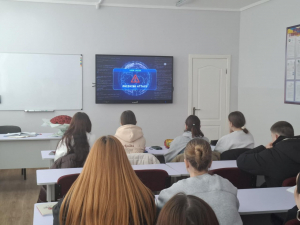 У межах тижня "Безпечний інтернет" студенти групи №105 переглянули онлайн-курс із платіжної безпеки #ШахрайГудбай, створений Національним банком України спільно з БО &laquo;ФУНДАЦІЯ КРЕДОБАНКУ&raquo;.