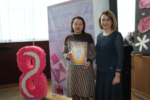 8 березня, з нагоди Міжнародного жіночого дня, відбулось нагородження Грамотами працівників училища