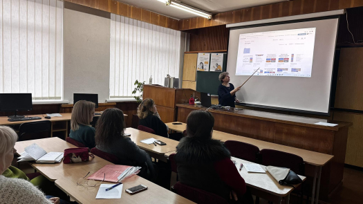 10 січня  викладач Гула А.В. в межах роботи методичного клубу 