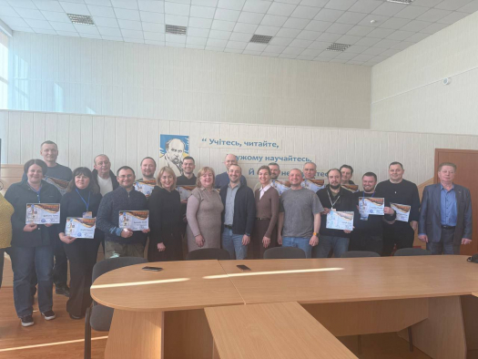 11 березня 2026 року успішно завершився перший пілотний  короткостроковий навчальний курс за професійною компетенцією &laquo;Монтажник натяжних стель&raquo;.